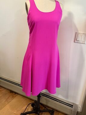 Ralph Lauren hot pink fuchsia sleevless dress sz 8